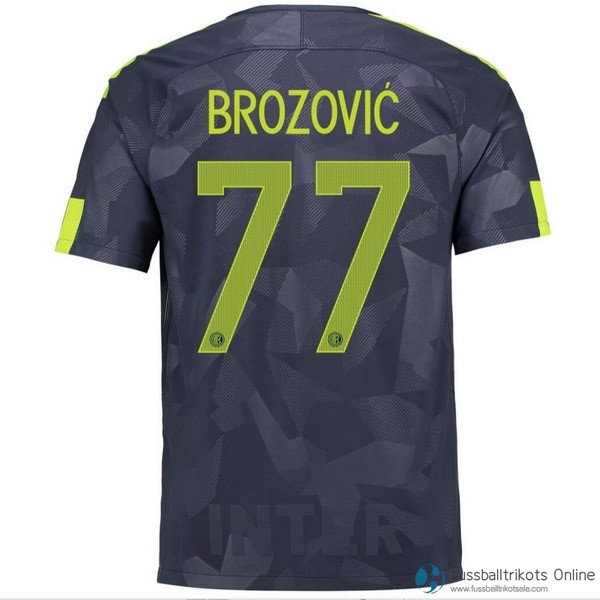 Inter Milan Trikot Ausweich Brozovic 2017-18 Fussballtrikots Günstig